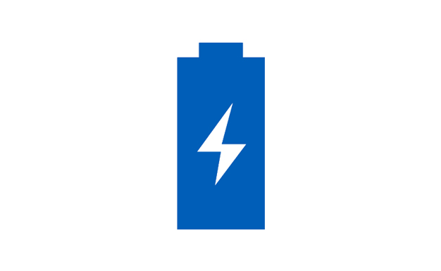 energy storage icon blue